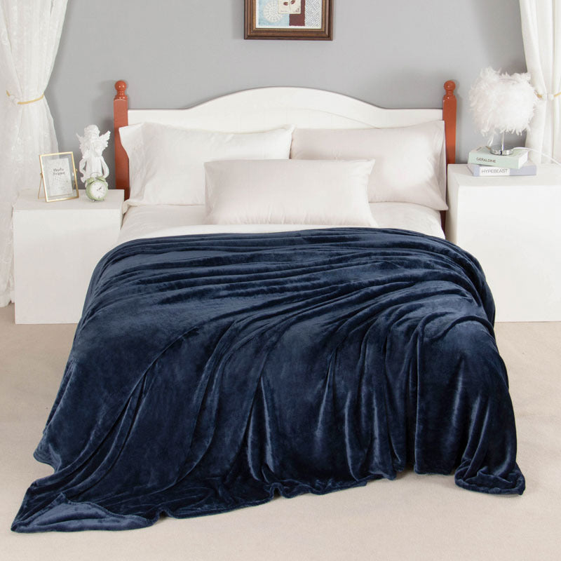 Plush Fleece Throw Blanket Bowlift
