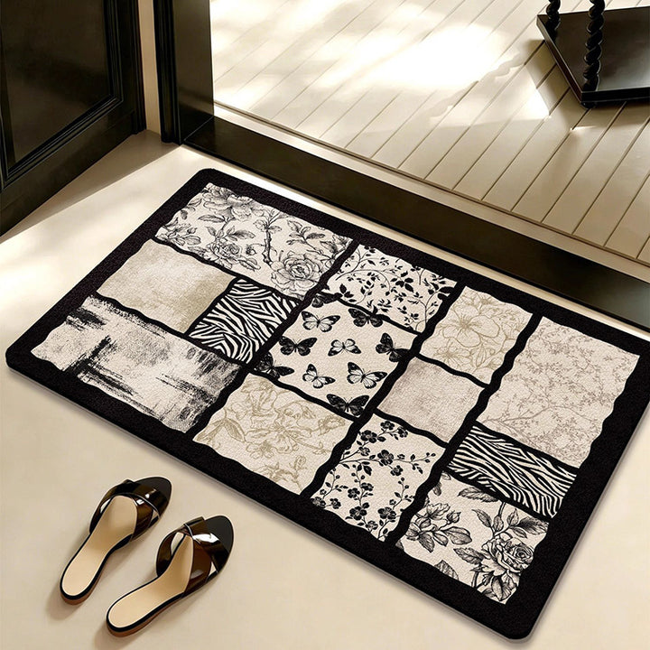 Artistic Patchwork Area Rug