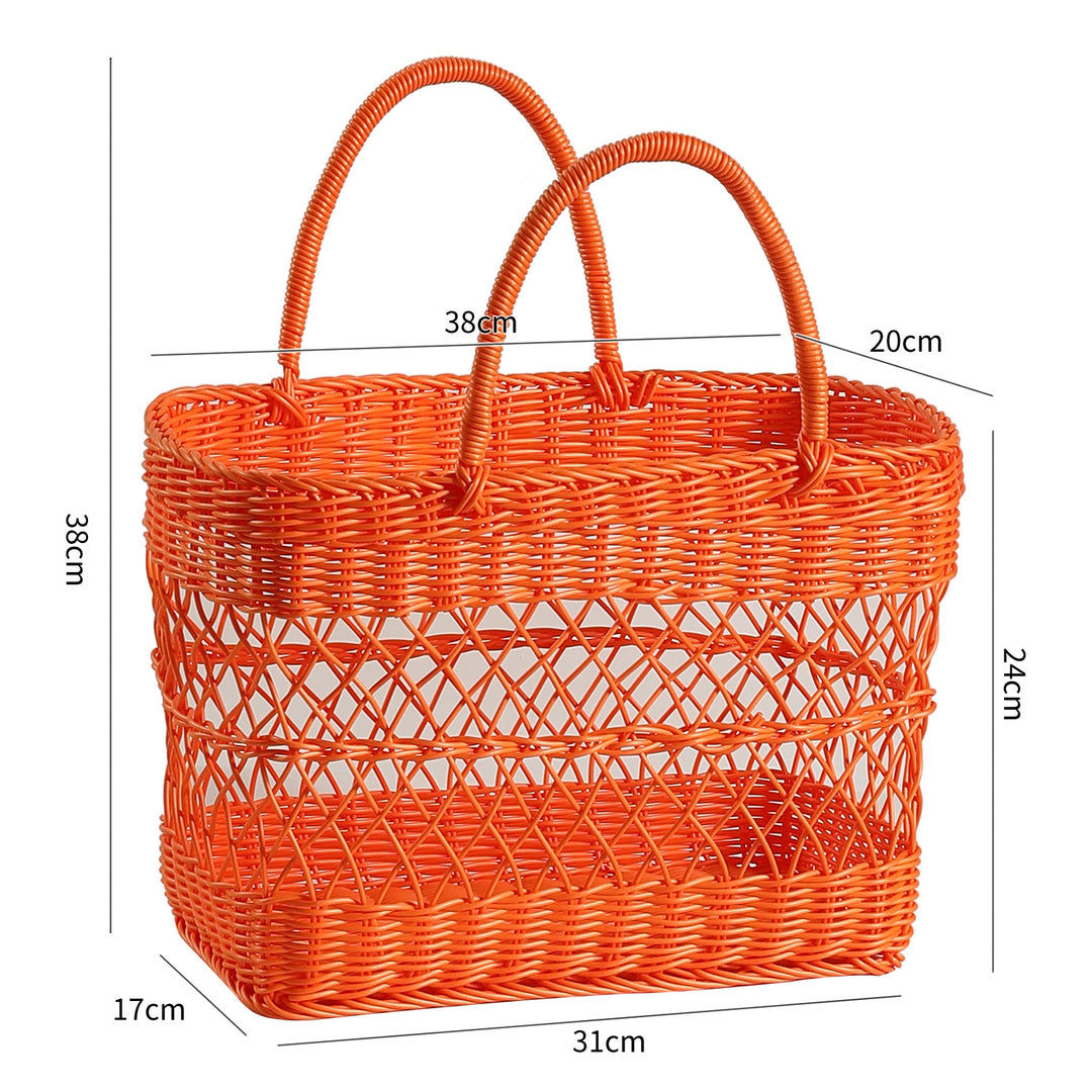 Woven Storage Basket Bowlift