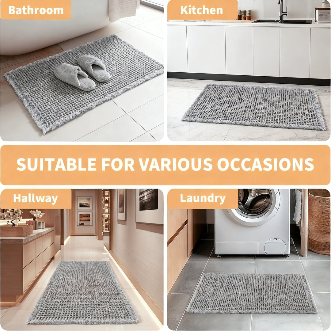 Textured Bath Mat Bowlift