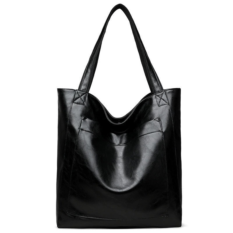 Elegant and Versatile Handbag Made of Artificial Leather Bowlift