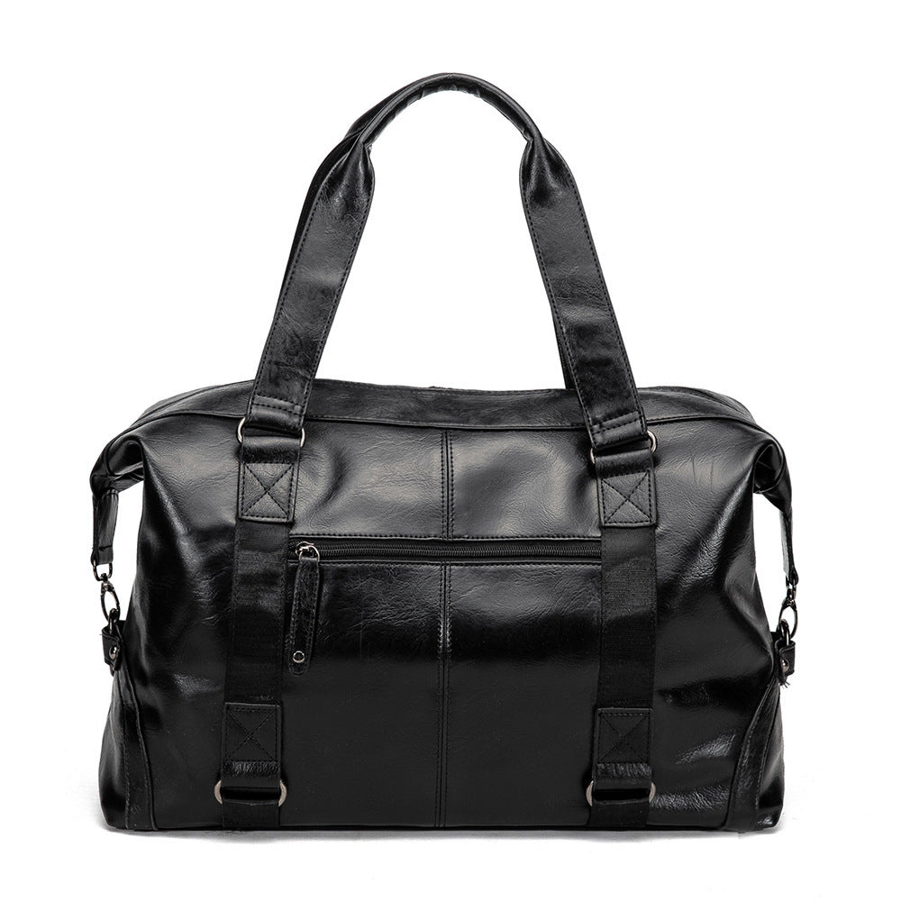 Luxurious Travel Bag Made of High-Quality Leather Bowlift