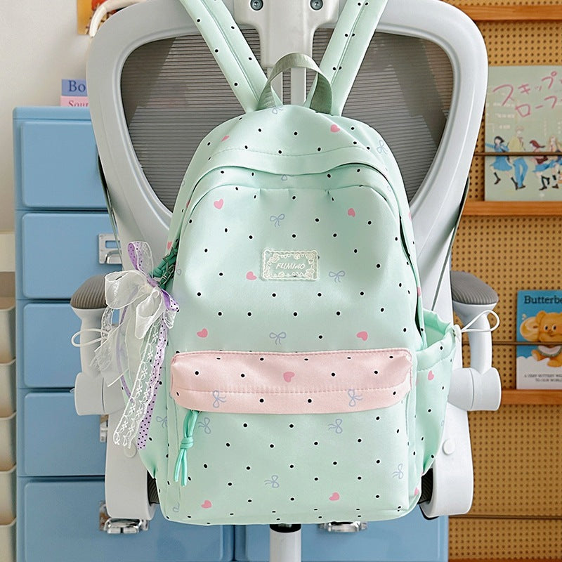 Cute Character-Printed Backpack Bowlift