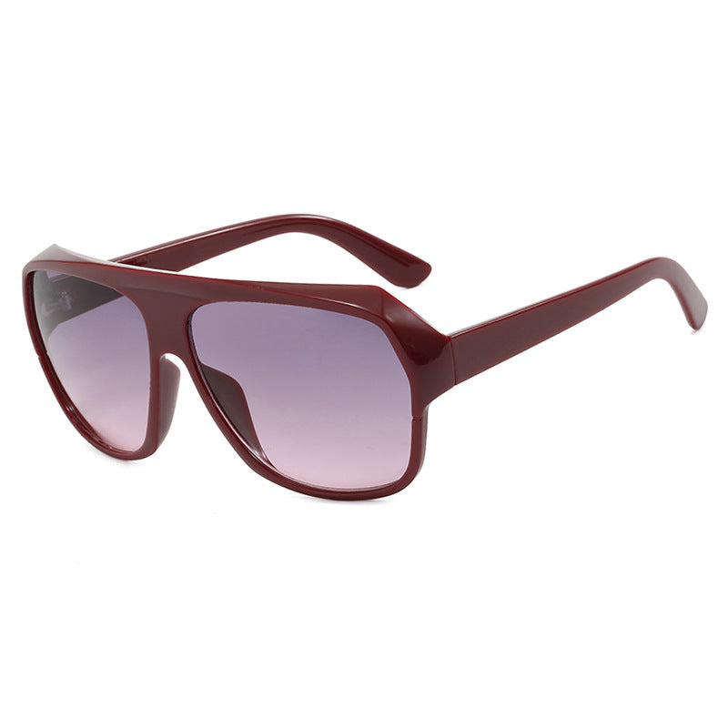 Ladies' fashionable oversized sunglasses with sporty design Bowlift