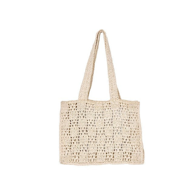 Braided Tote Bag Made of Natural Material Bowlift