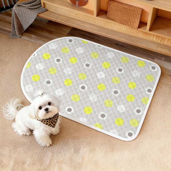 Ladies Comfortable and Easy-Care Pet Mat with Modern Patterns Bowlift