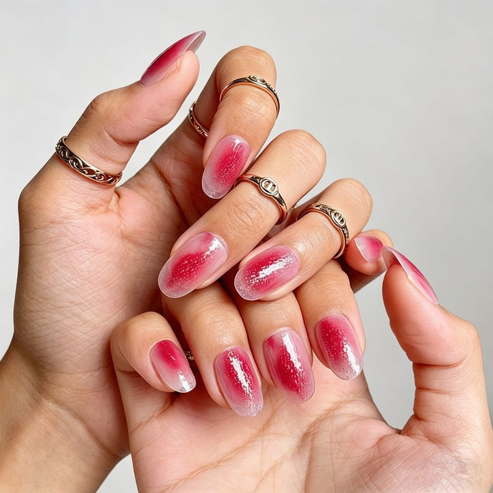 Glamorous Ombre Press-On Nail Set