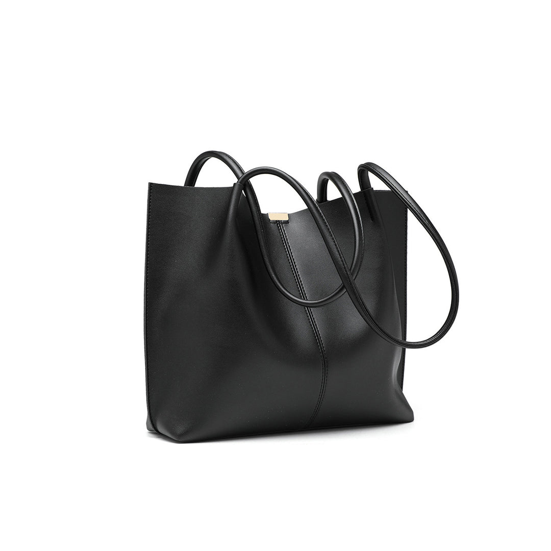 Stylish Leather Tote Bag Bowlift