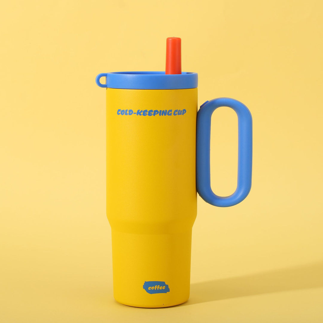 Women's cooling cup with integrated straw Bowlift