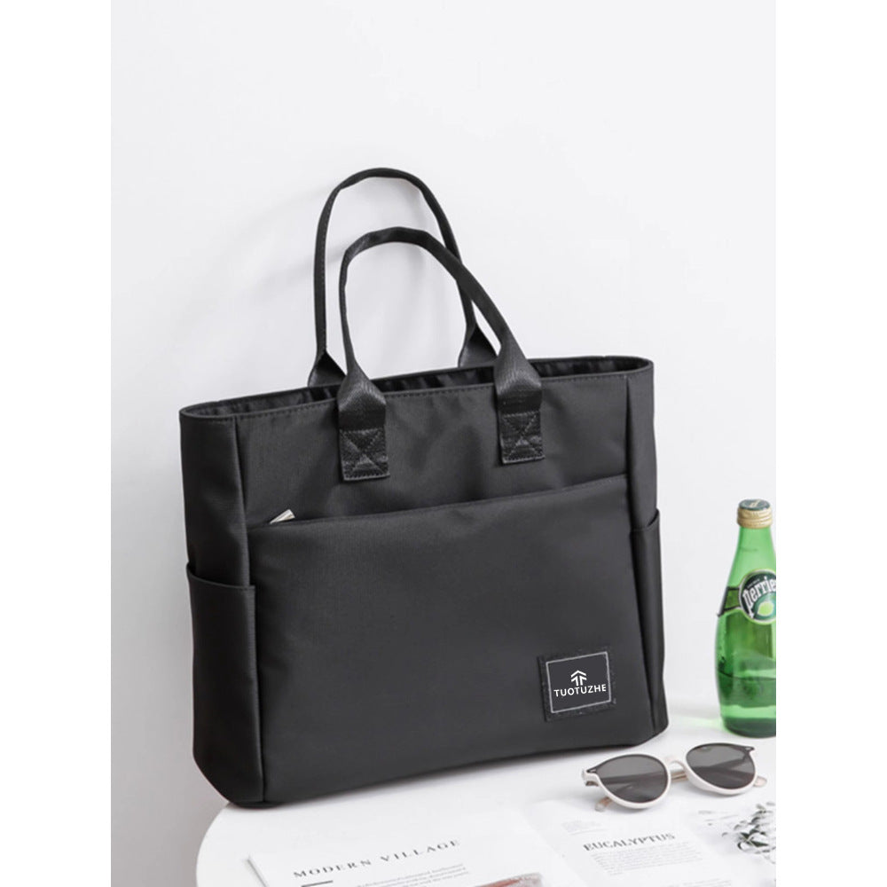 Sleek Multi-Functional Laptop Tote Bowlift