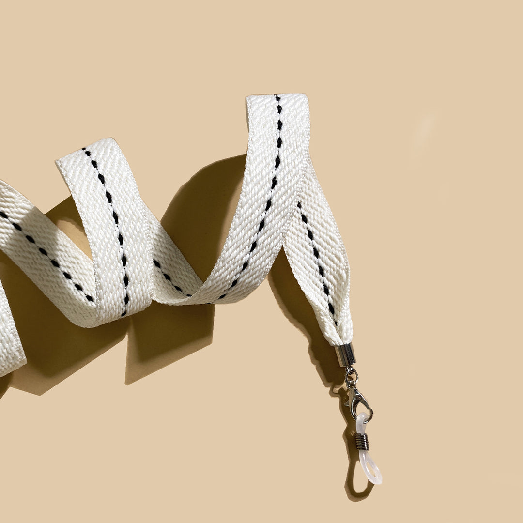 Adjustable Woven Eyewear Strap Bowlift