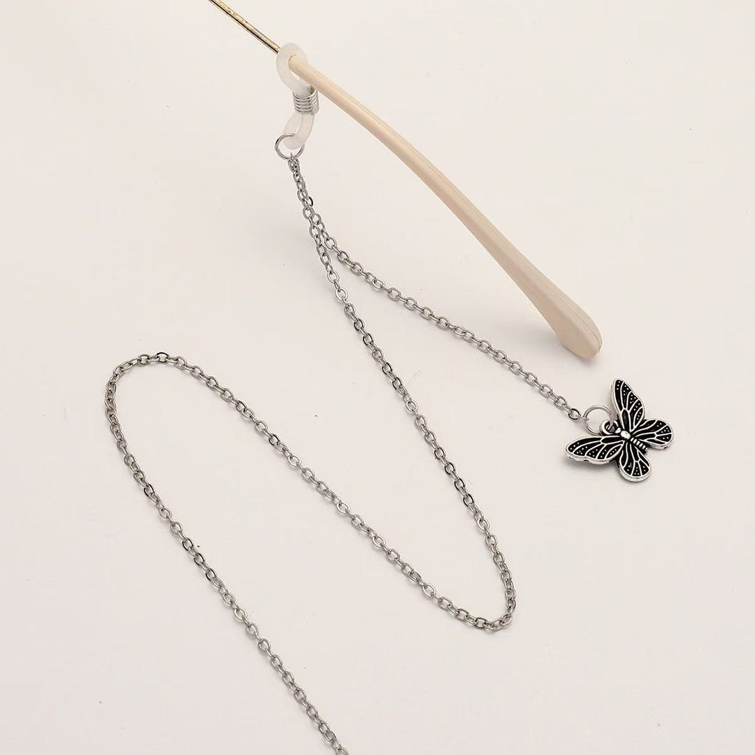 Butterfly Charm Eyewear Chain Bowlift