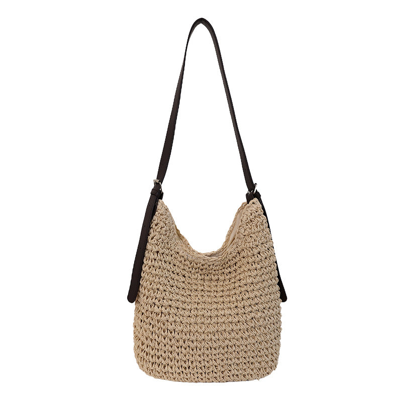 Woven Material Handbag Bowlift