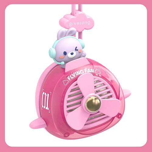 Women Creative Portable Mini Fan Bowlift