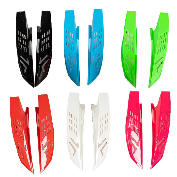 Aerodynamic Motorcycle Helmet Side Panels Bowlift