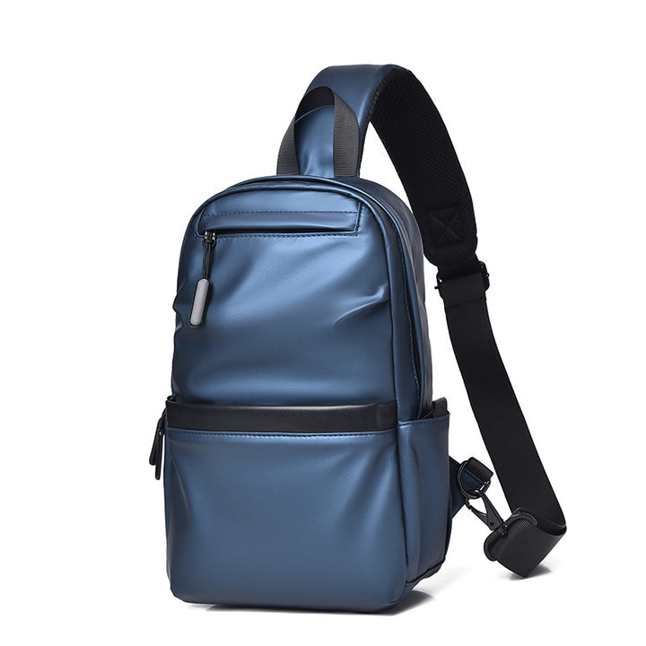 Compact sling backpack with multifunctional storage compartments Bowlift