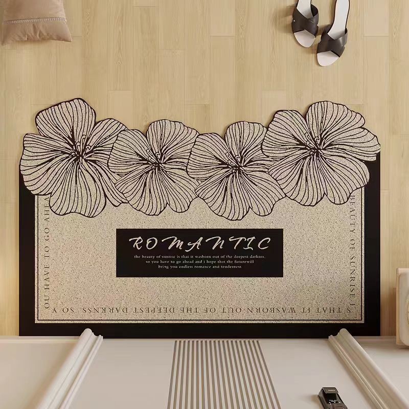 Floral Welcome Mat Bowlift