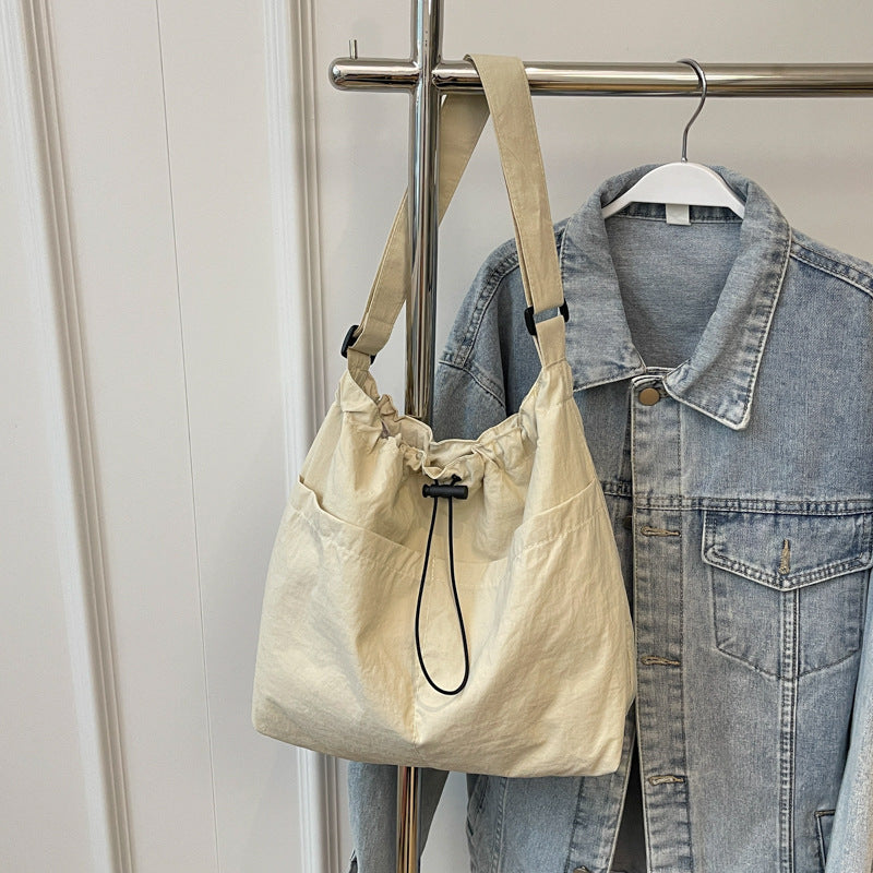 Casual Drawstring Utility Tote