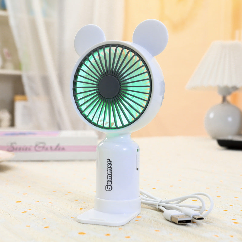 Women Portable Mini USB Fan Bowlift