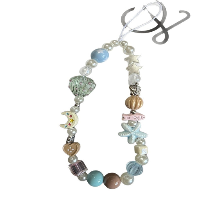 Coastal-Inspired Beaded Charm Necklace Bowlift