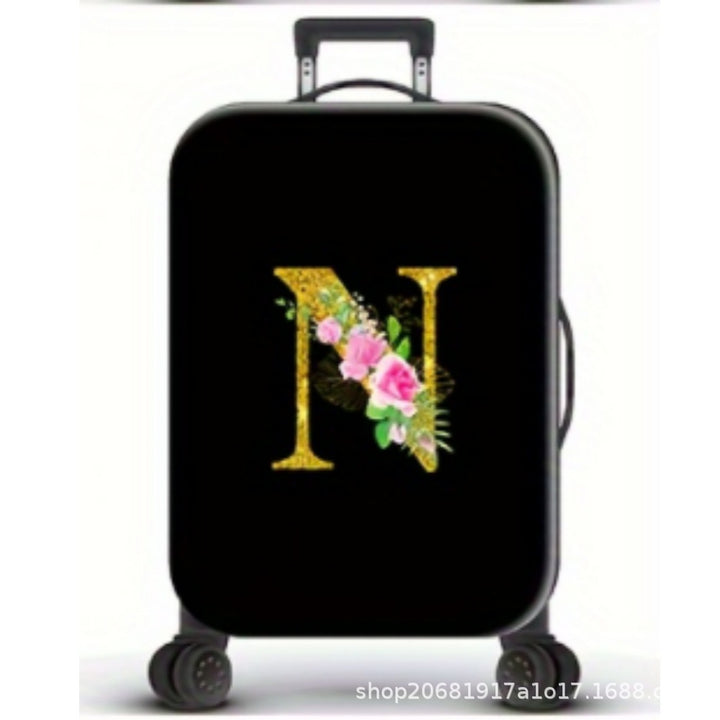 Women Hard Shell Suitcase with High-Quality Floral Design Bowlift