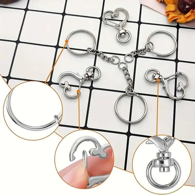 Heart-Shaped Snap Hook Clips Bowlift
