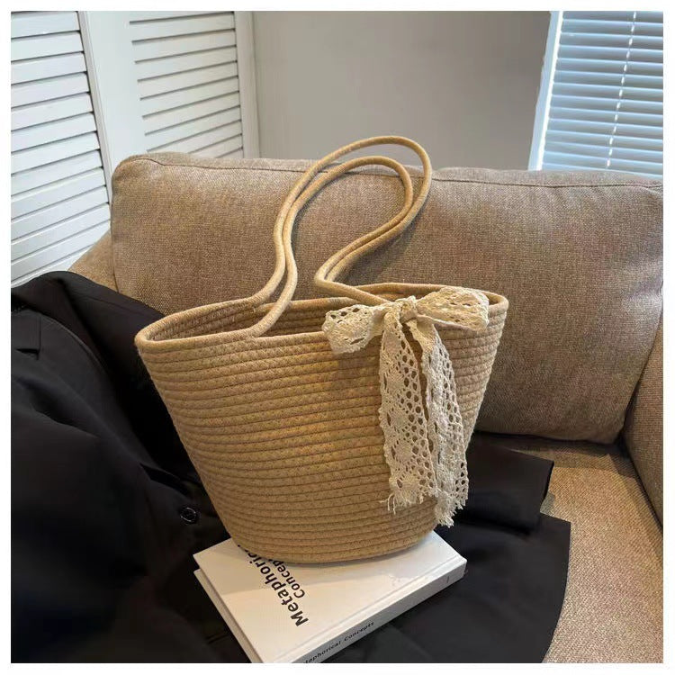 Handcrafted Basket Bag Bowlift