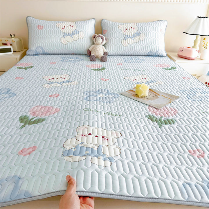Playful Rainbow Mattress Protector