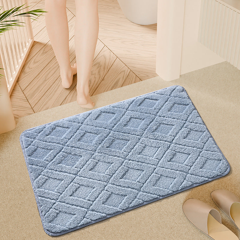 Textured Memory Foam Bath Mat Bowlift