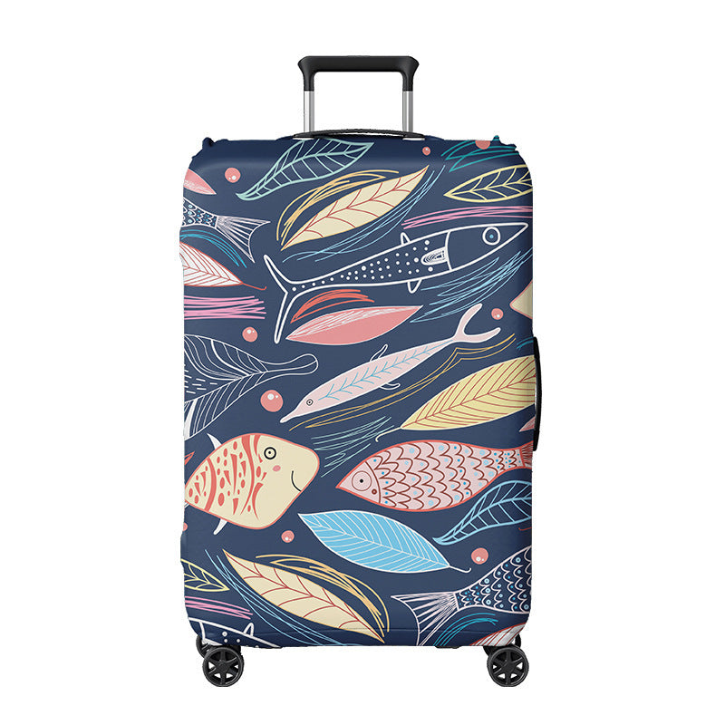 Unisex Hard-shell suitcase with cheerful pirate motif Bowlift