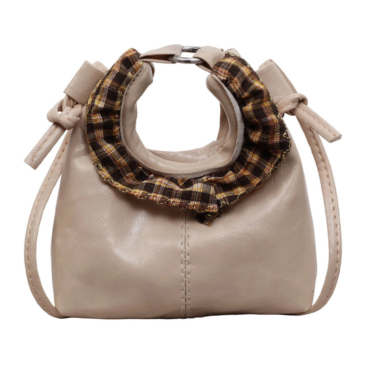 WoStylish Handcrafted Leather Bucket Bag Bowlift