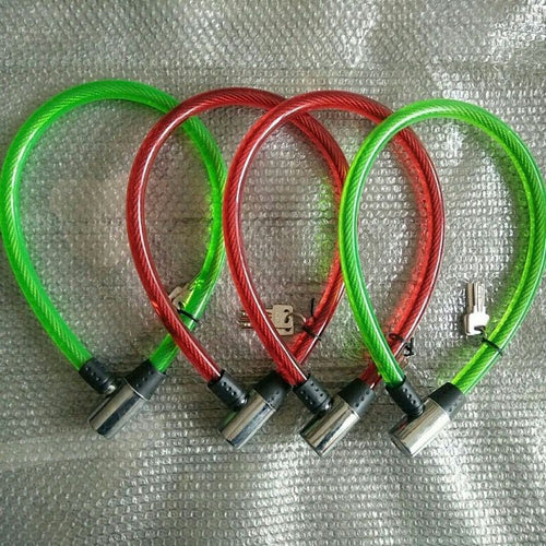 Heavy-Duty Bicycle Security Cable Lock System Bowlift