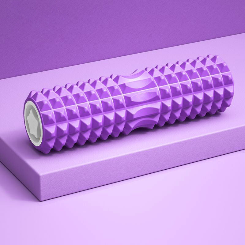 Massage fascia roller with structured grip surfaces Bowlift