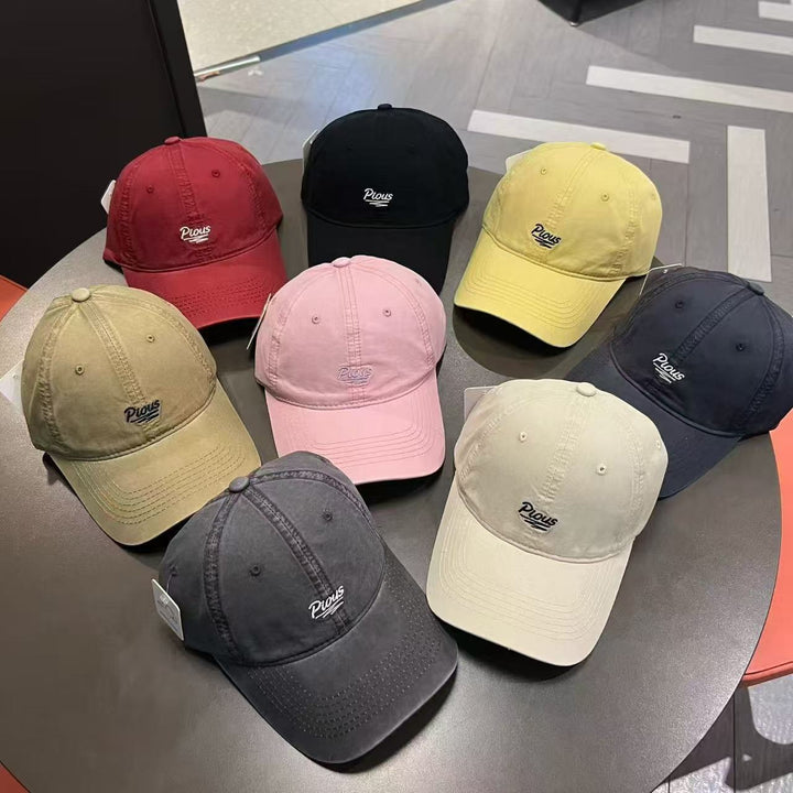 Men's Classic Distressed Adjustable Cap Bowlift