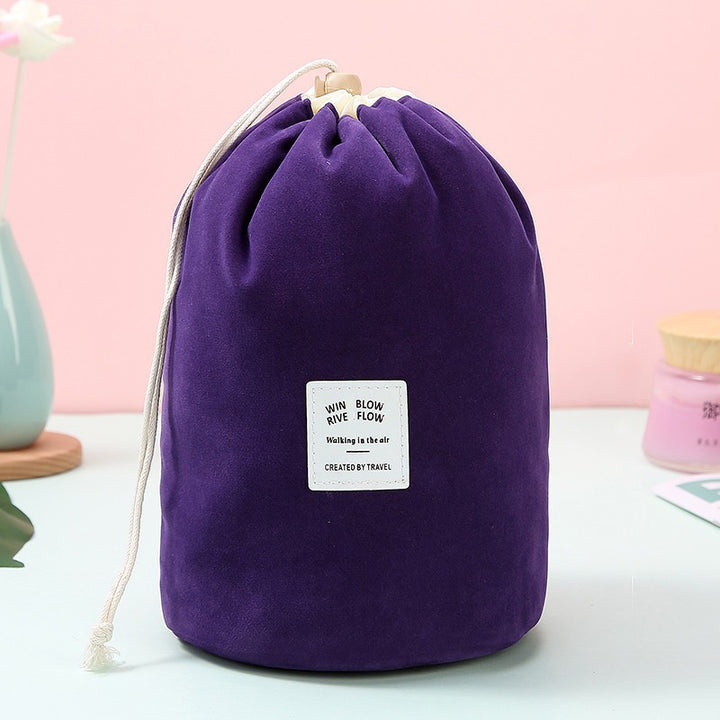 Durable Velvet Drawstring Travel Bag Bowlift