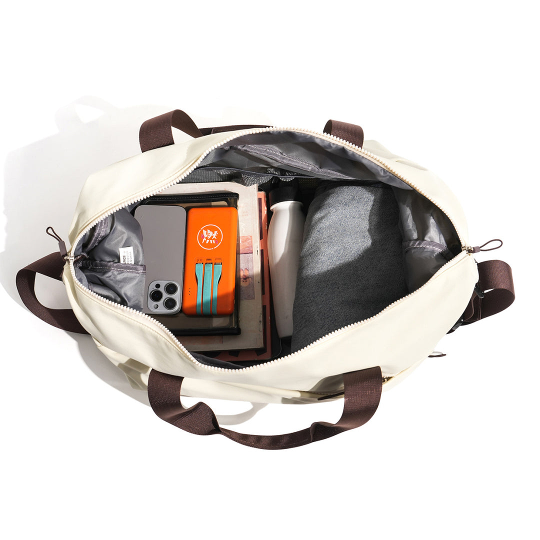 Sporty Travel Bag With Several Functional Compartments Bowlift