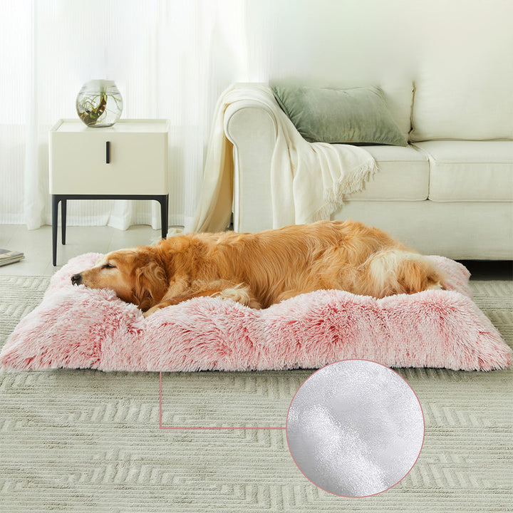 Plush Orthopedic Pet Comfort Mat Dog Bed