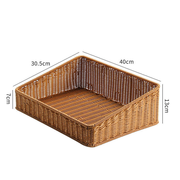 Elegant Woven Storage Tray Bowlift