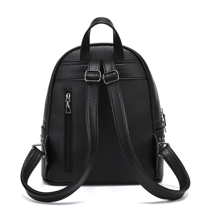 Studded Leather Backpack Bowlift