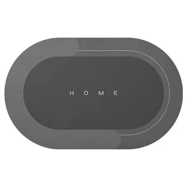 Large Rectangular Anti-Slip Silicone Placemat With Heat-Resistant Surface And Raised Edge Splash Guard