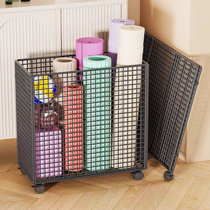 Versatile Rolling Storage Cart with Dividers Bowlift