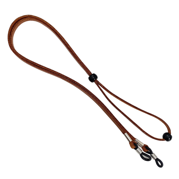 Adjustable Leather Eyewear Retainer Bowlift
