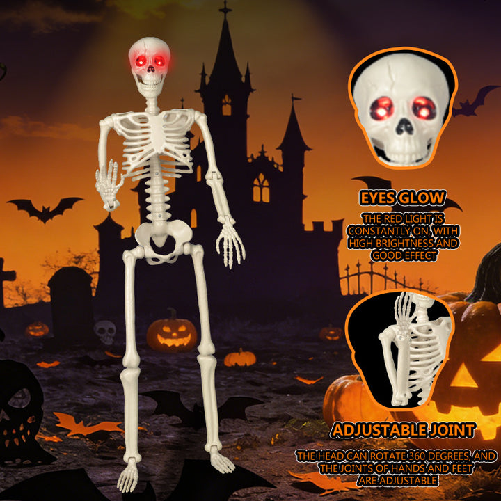 Jointed Posable Skeleton Figures Bowlift