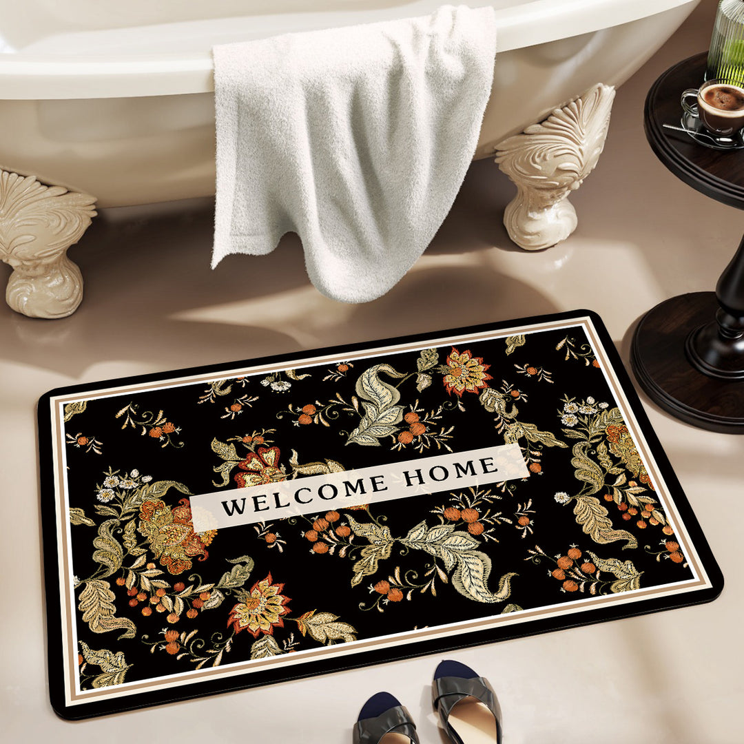 Luxurious Bathroom Floor Mat Bowlift