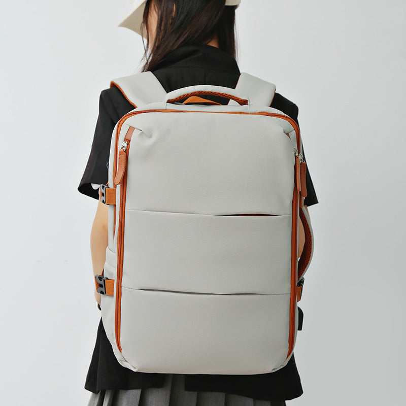 Sleek Multi-Compartment Backpack Bowlift