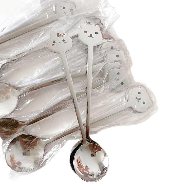 Playful teaspoons with animal motifs Bowlift