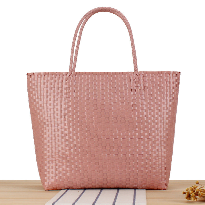 Stylish Beach Bag Made of High-Quality Woven Material Bowlift