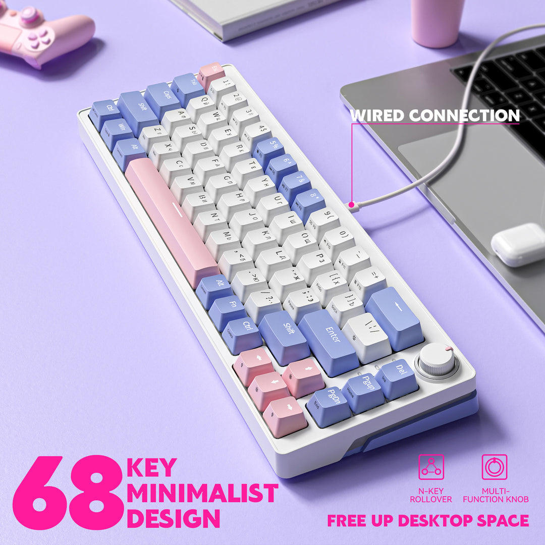 RGB Mechanical Gaming Keyboard Bowlift