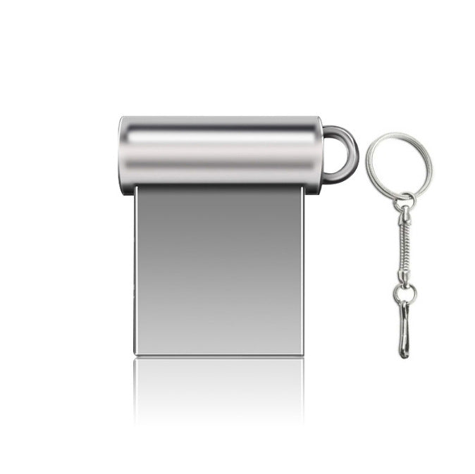 Compact USB Flash Drive with Keychain Bowlift