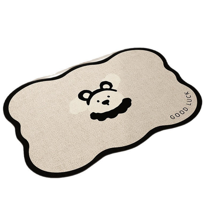 Pet-Themed Decorative Rug Bowlift